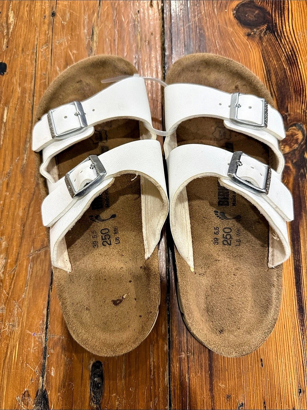 Birkenstock Arizona Sandals White EU 39